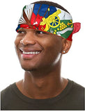 Haitian flag bandana