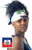 Haitian flag bandana